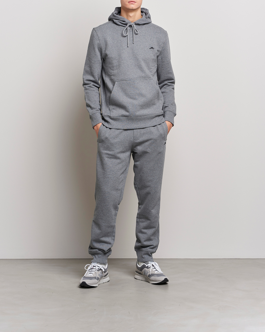 Mies | Housut | J.Lindeberg | Cal Sweat Pant Grey Melange