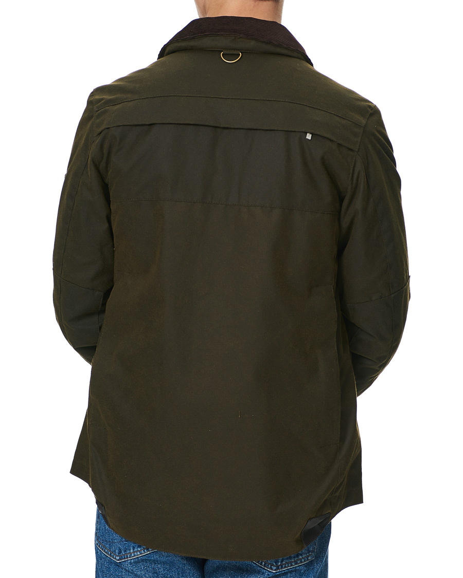 Mies | Takit | Barbour Gold Standard | Grampain Padded Wax Jacket Olive