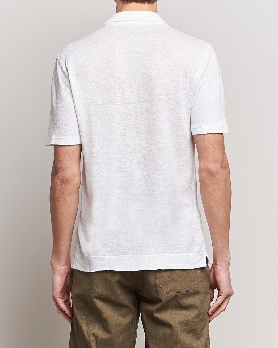 Mies | Pikeet | Massimo Alba | Wembley Linen Polo White