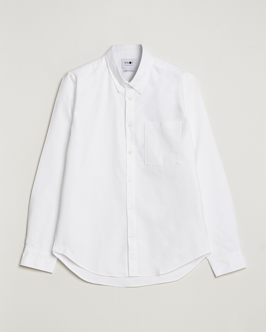 Mies | Kauluspaidat | NN07 | Arne Button Down Oxford Shirt White