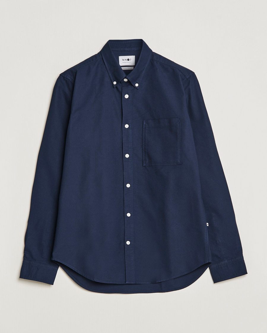 Mies | Kauluspaidat | NN07 | Arne Button Down Oxford Shirt Navy