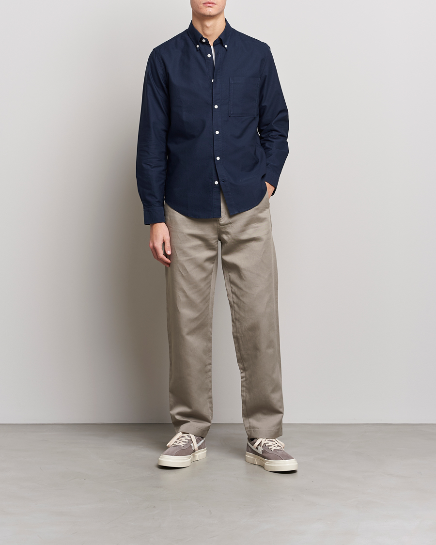Mies | Kauluspaidat | NN07 | Arne Button Down Oxford Shirt Navy
