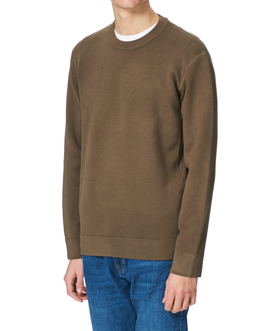 Mies |  | NN07 | Luis Knitted Crew Neck Sweater Clay