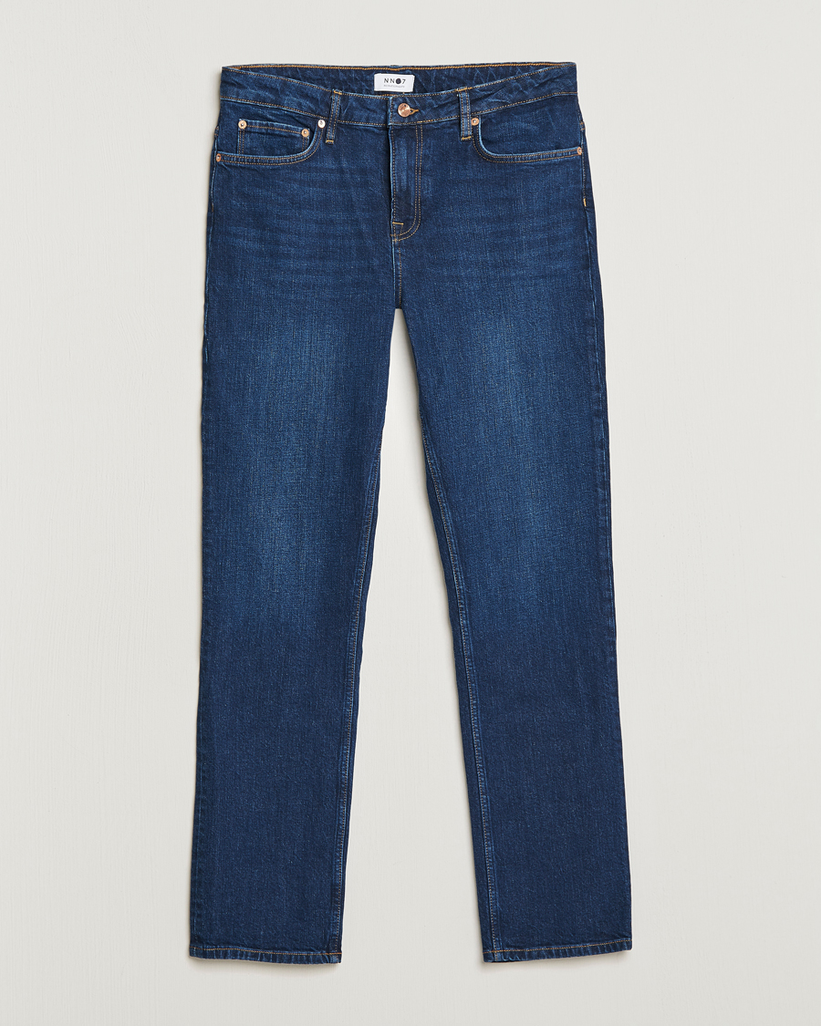 Mies | Farkut | NN07 | Johnny Stretch Jeans Dark Blue
