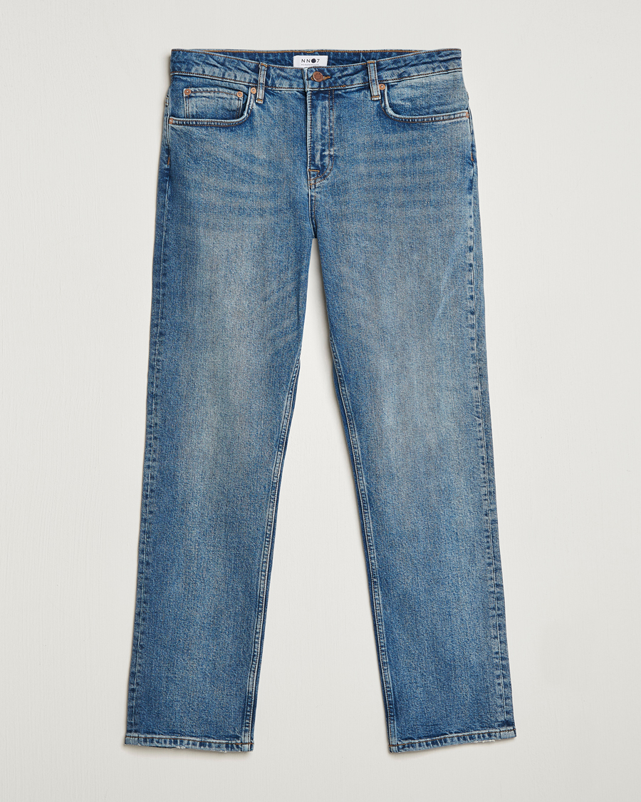 Mies | Farkut | NN07 | Johnny Stretch Jeans Mid Blue