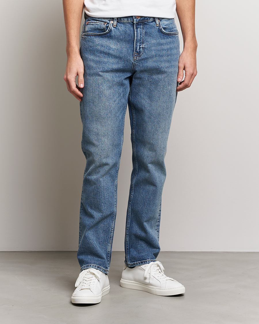 Mies | Straight leg | NN07 | Johnny Stretch Jeans Mid Blue