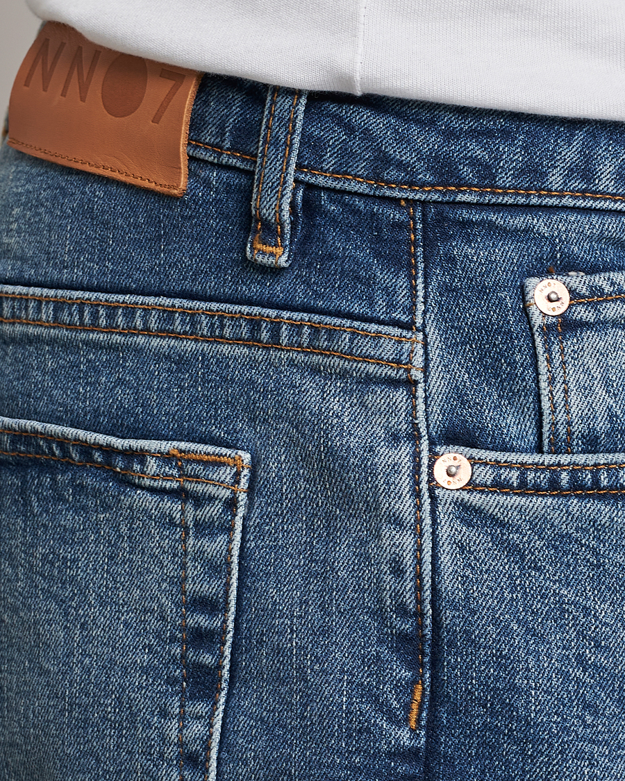 Mies | Farkut | NN07 | Johnny Stretch Jeans Mid Blue