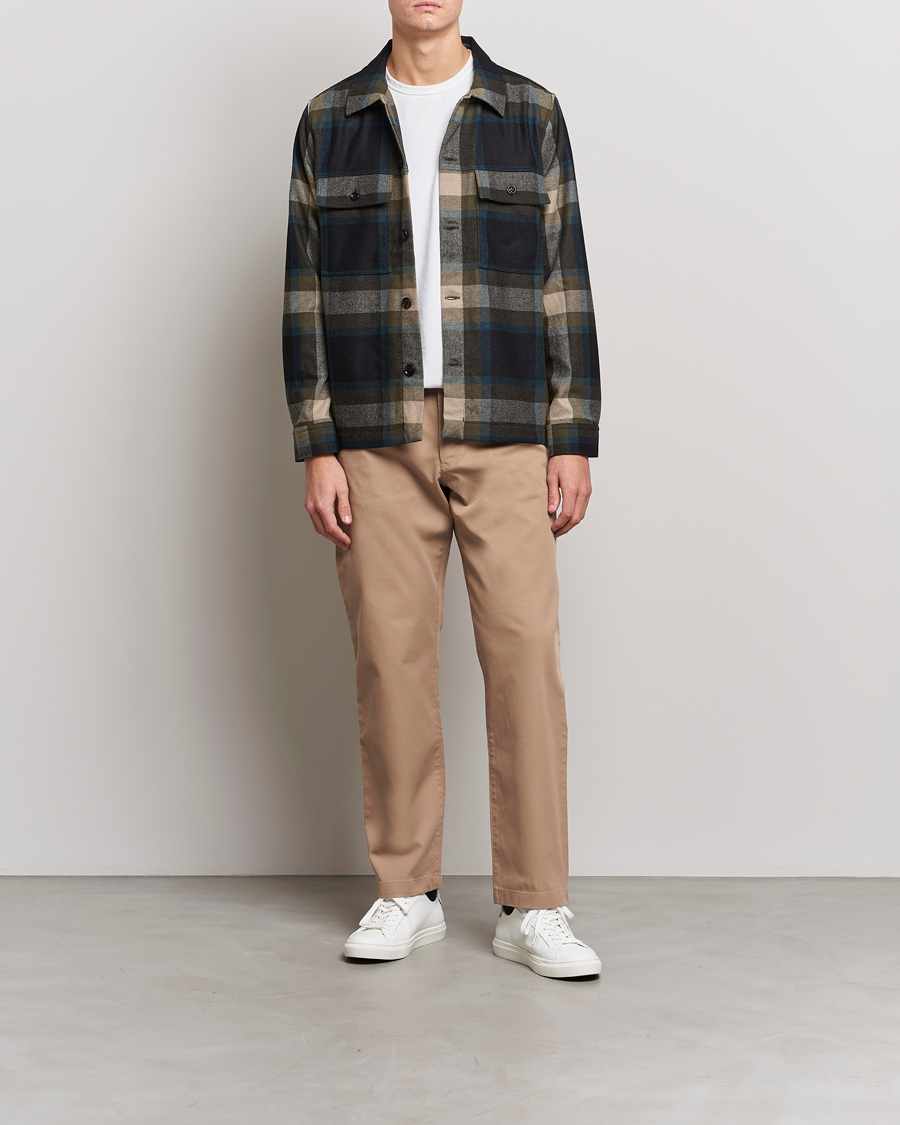 Mies | Housut | NN07 | Alex Straight Fit Cotton Chinos Khaki