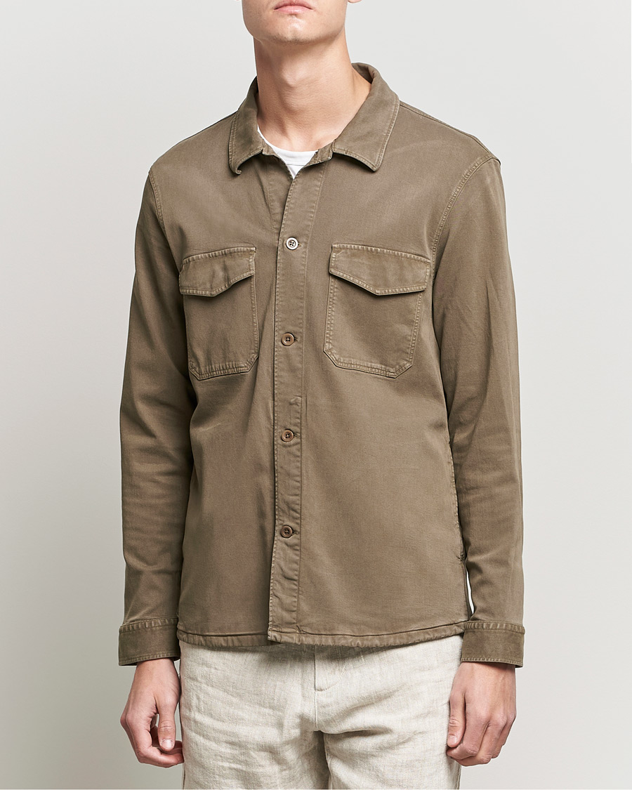 Mies | Kauluspaidat | NN07 | Bernard Tencel Overshirt Clay