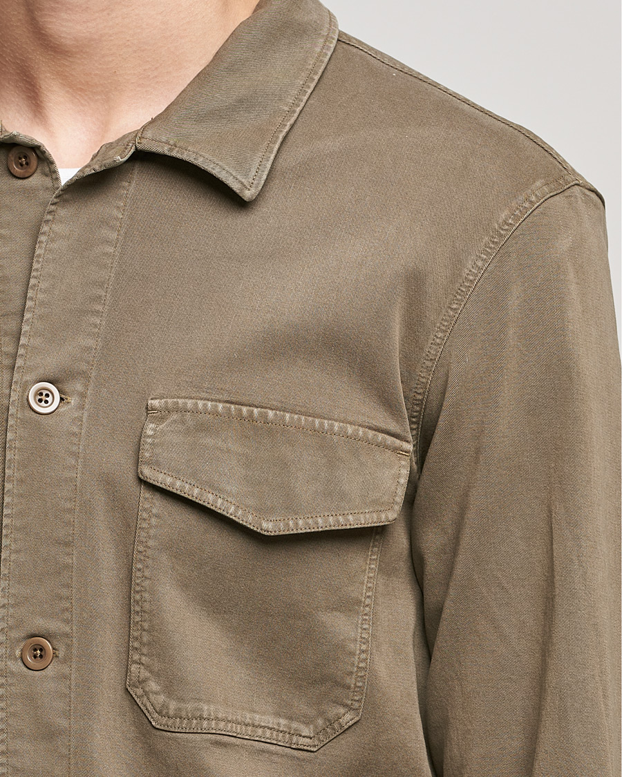 Mies | Kauluspaidat | NN07 | Bernard Tencel Overshirt Clay