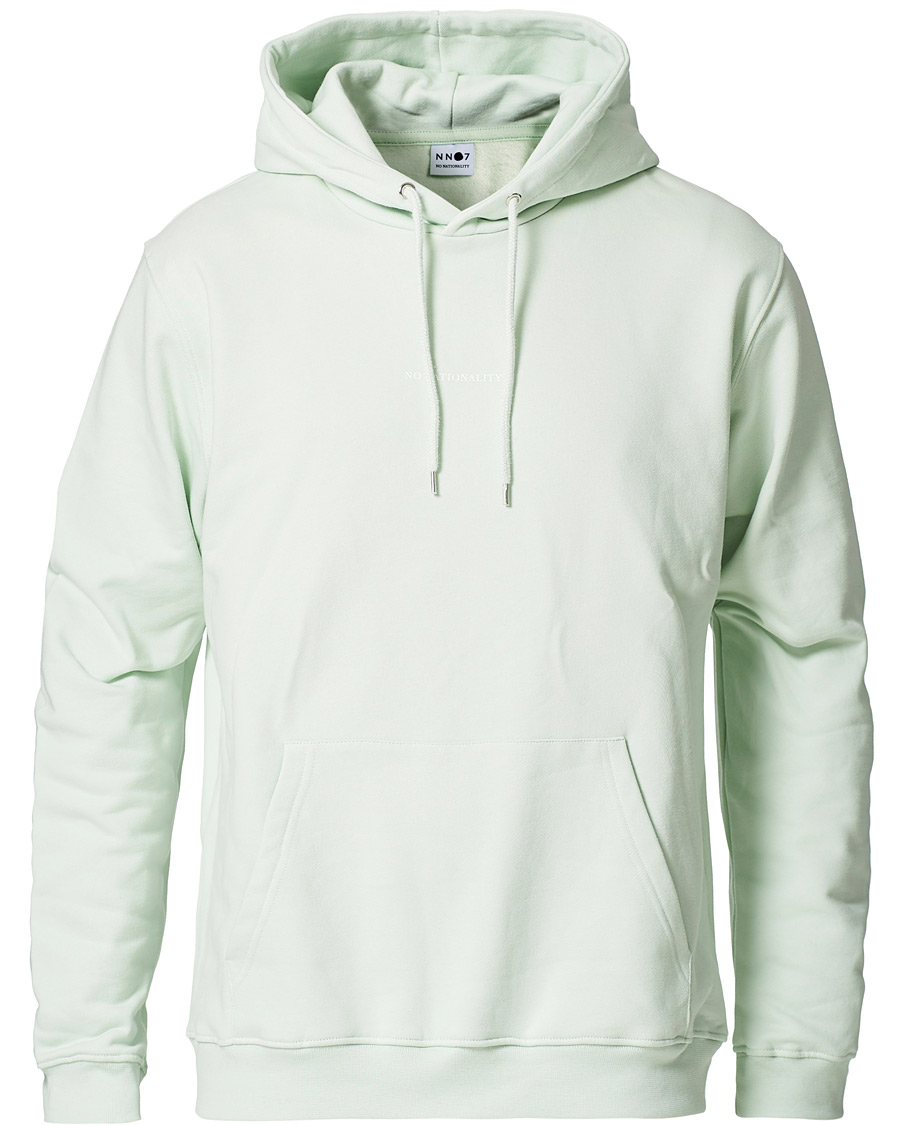 Mies | Puserot | NN07 | Barrow Hoodie Pastel Green