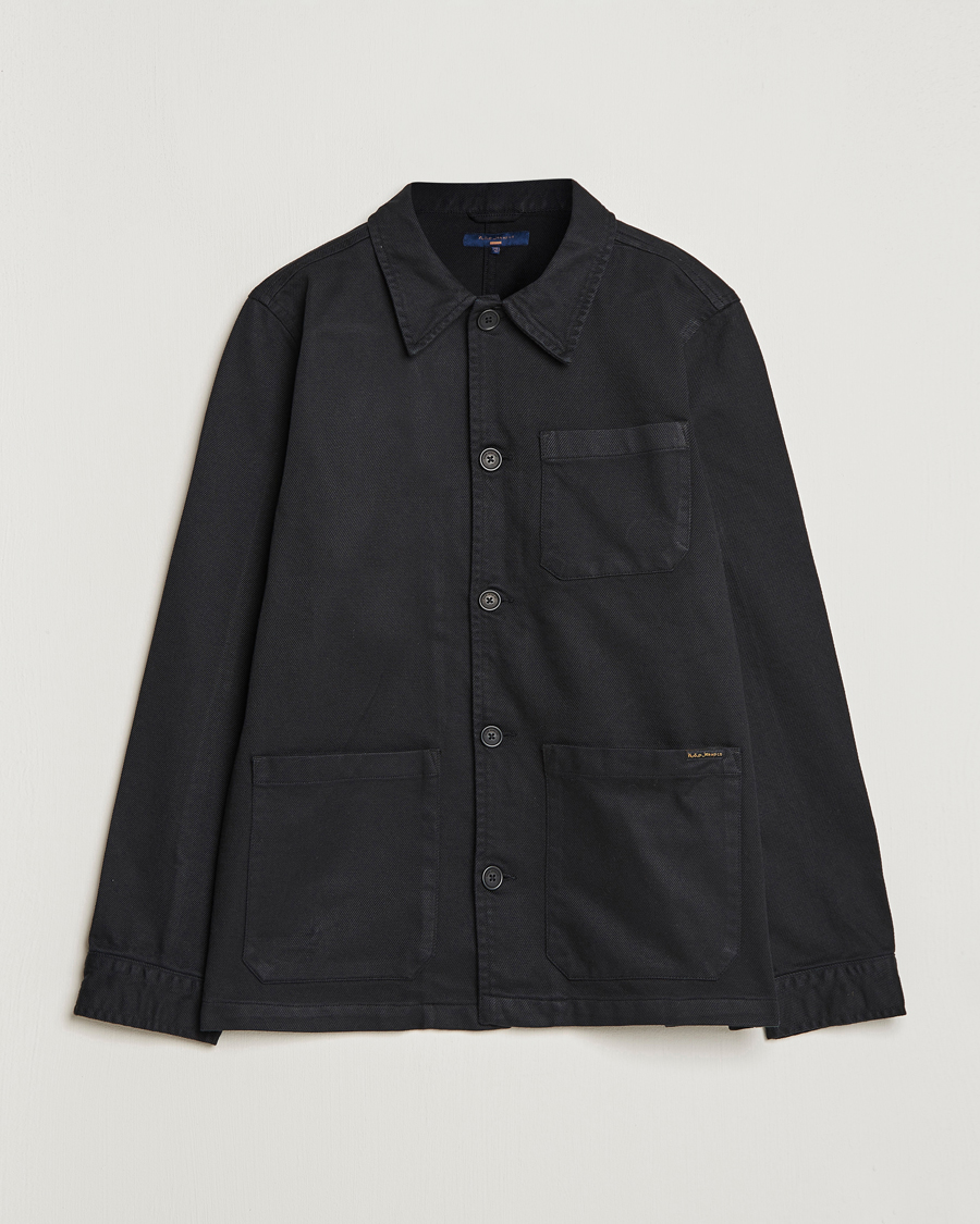 Mies | Kauluspaidat | Nudie Jeans | Barney Worker Overshirt Black