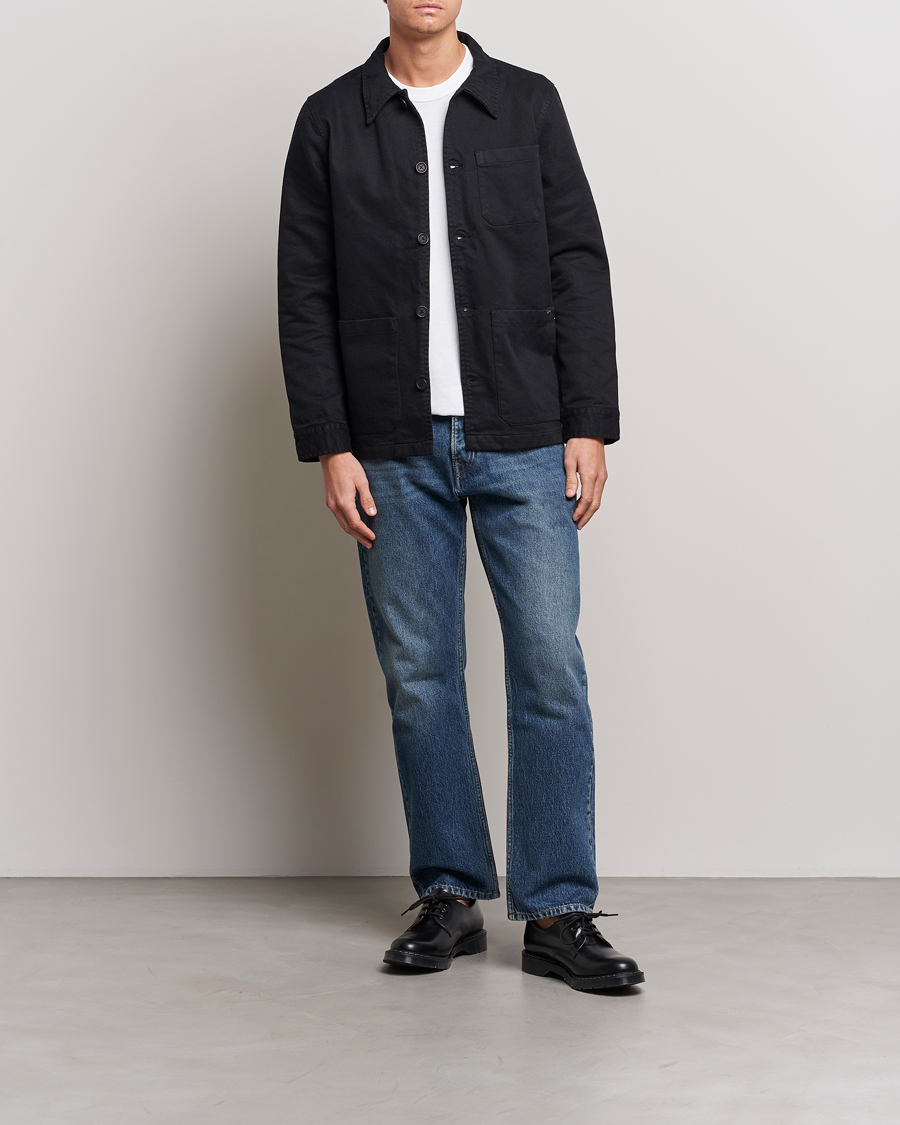 Mies | Kauluspaidat | Nudie Jeans | Barney Worker Overshirt Black