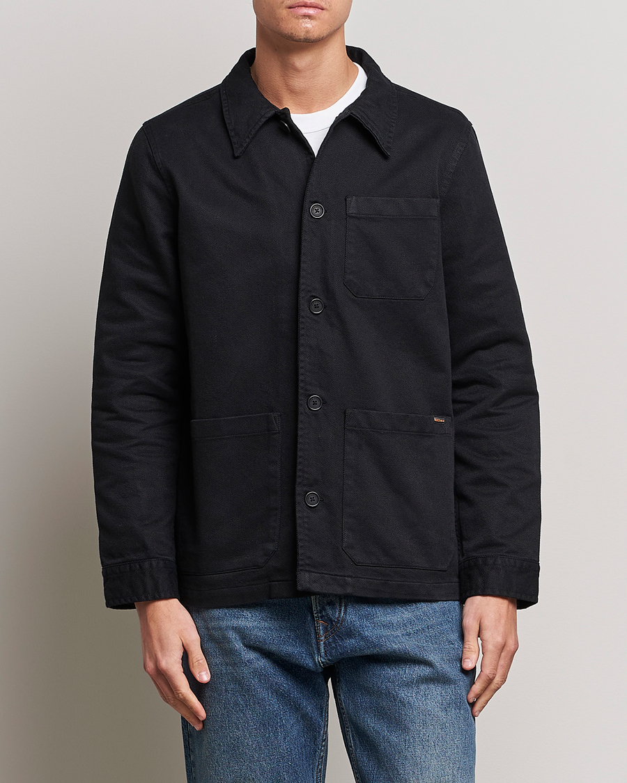Mies | Kauluspaidat | Nudie Jeans | Barney Worker Overshirt Black