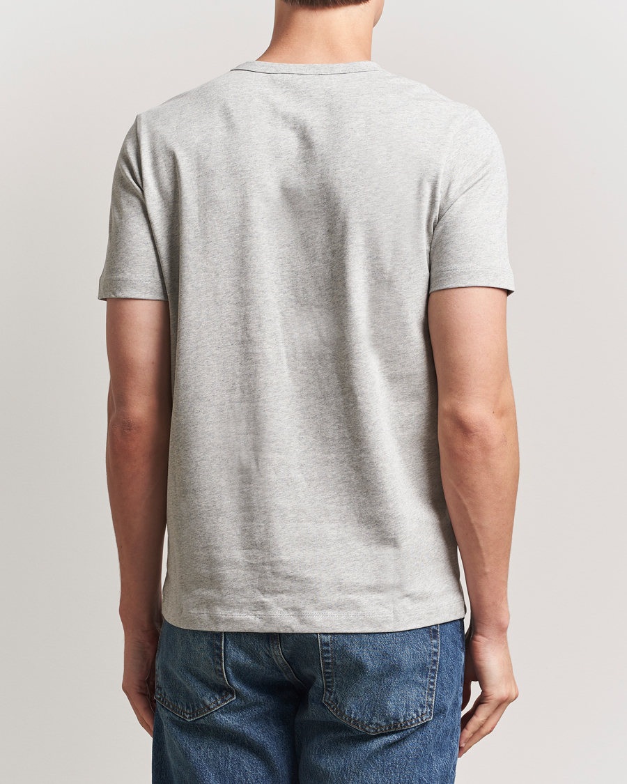 Mies | T-paidat | A Day's March | Heavyweight T-Shirt Grey Melange