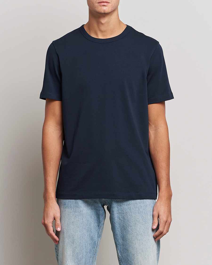 Mies | T-paidat | A Day's March | Heavy Tee Navy