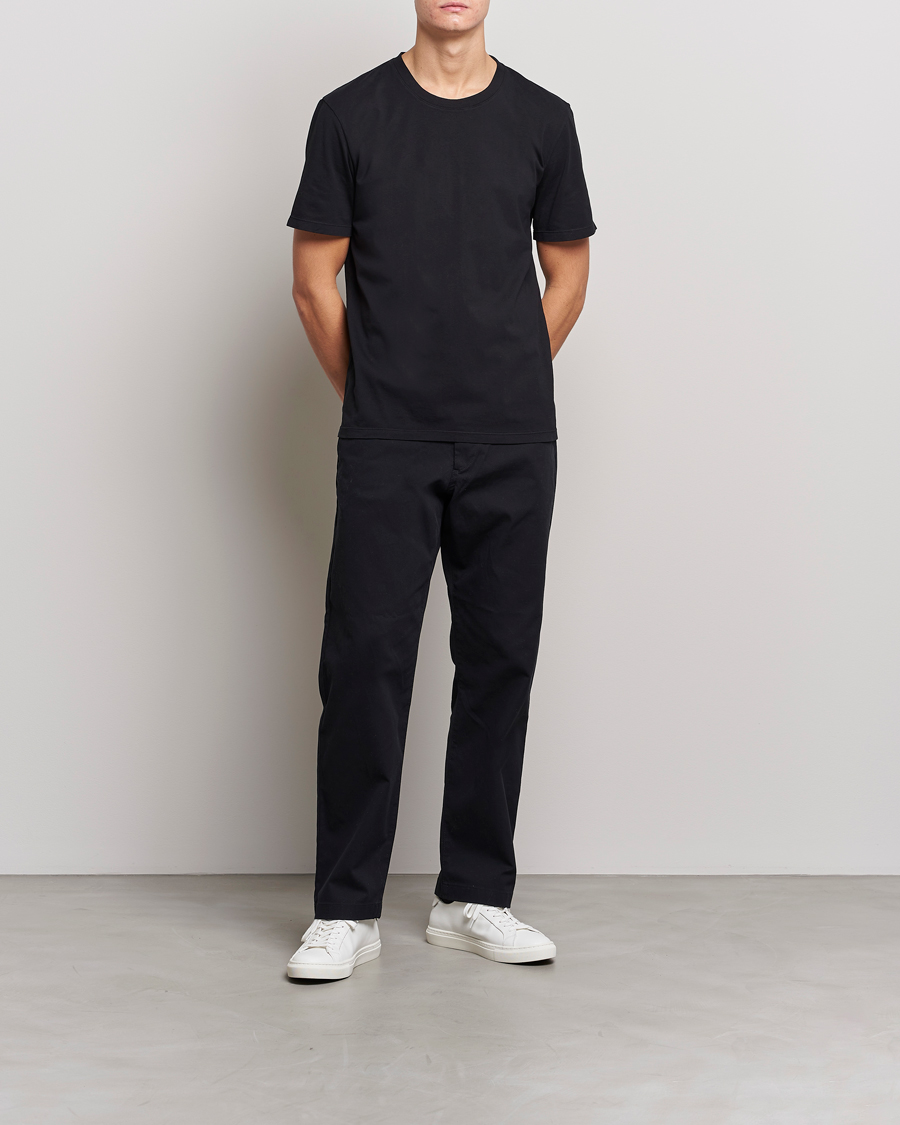 Mies | Ekologinen | A Day's March | Classic Fit Tee Black
