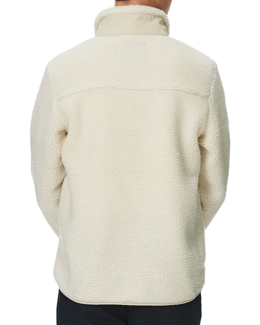 Mies | Puserot | A Day's March | Granån Recycled Fleece Jacket Off White