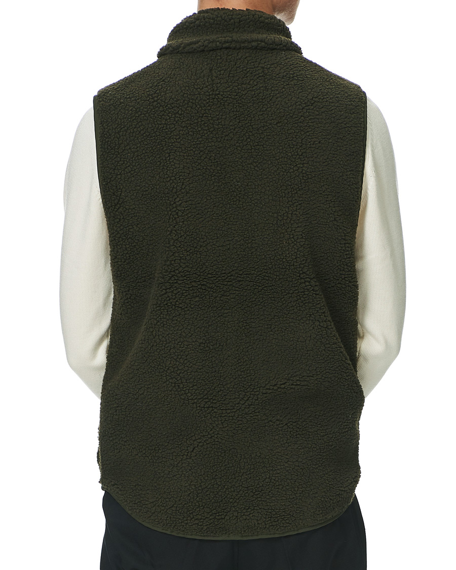 Mies | Puserot | A Day's March | Arvån Recycled Fleece Vest Olive