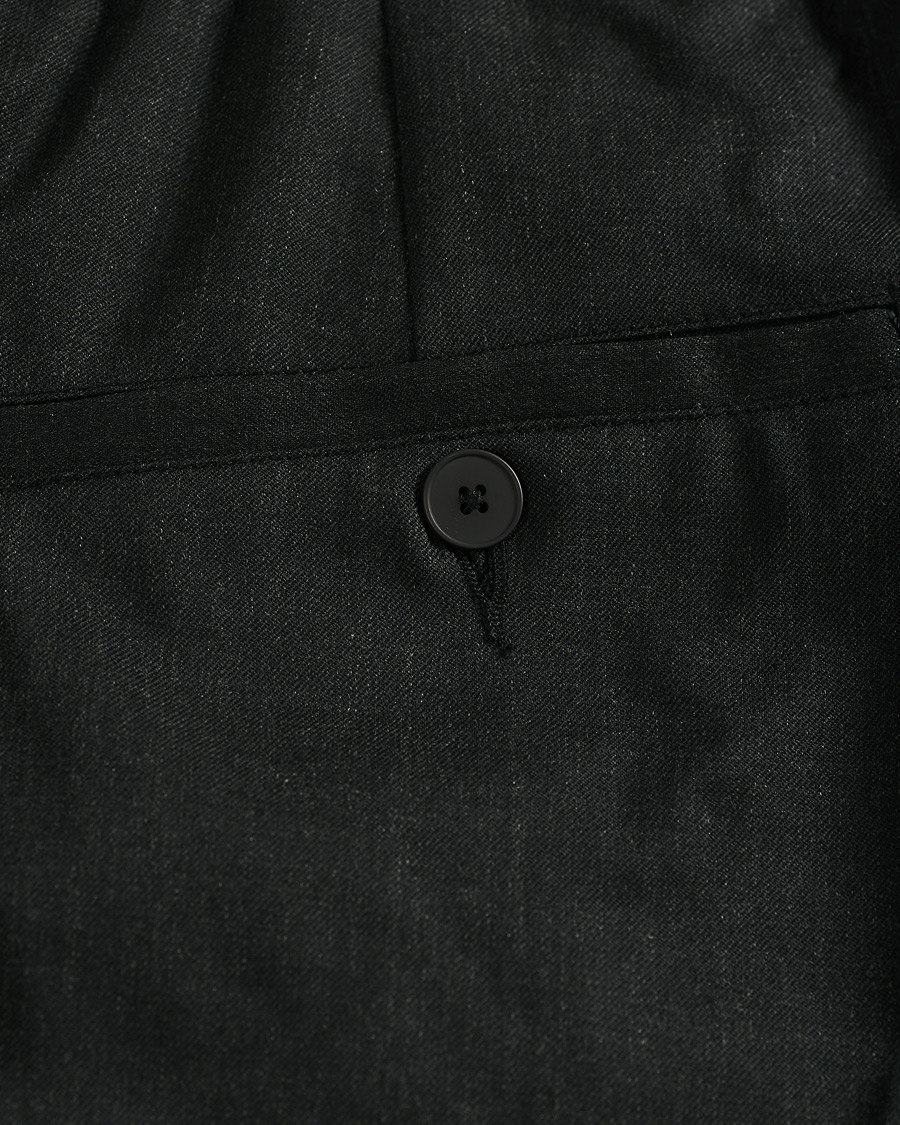 Mies | Housut | A Day's March | Smart Trousers Wool Twill Charcoal