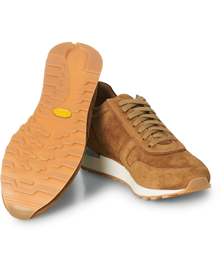 Mies | Ralph Lauren Purple Label Ethan Running Sneakers Brown Suede | Ralph Lauren Purple Label | Ethan Running Sneakers Brown Suede