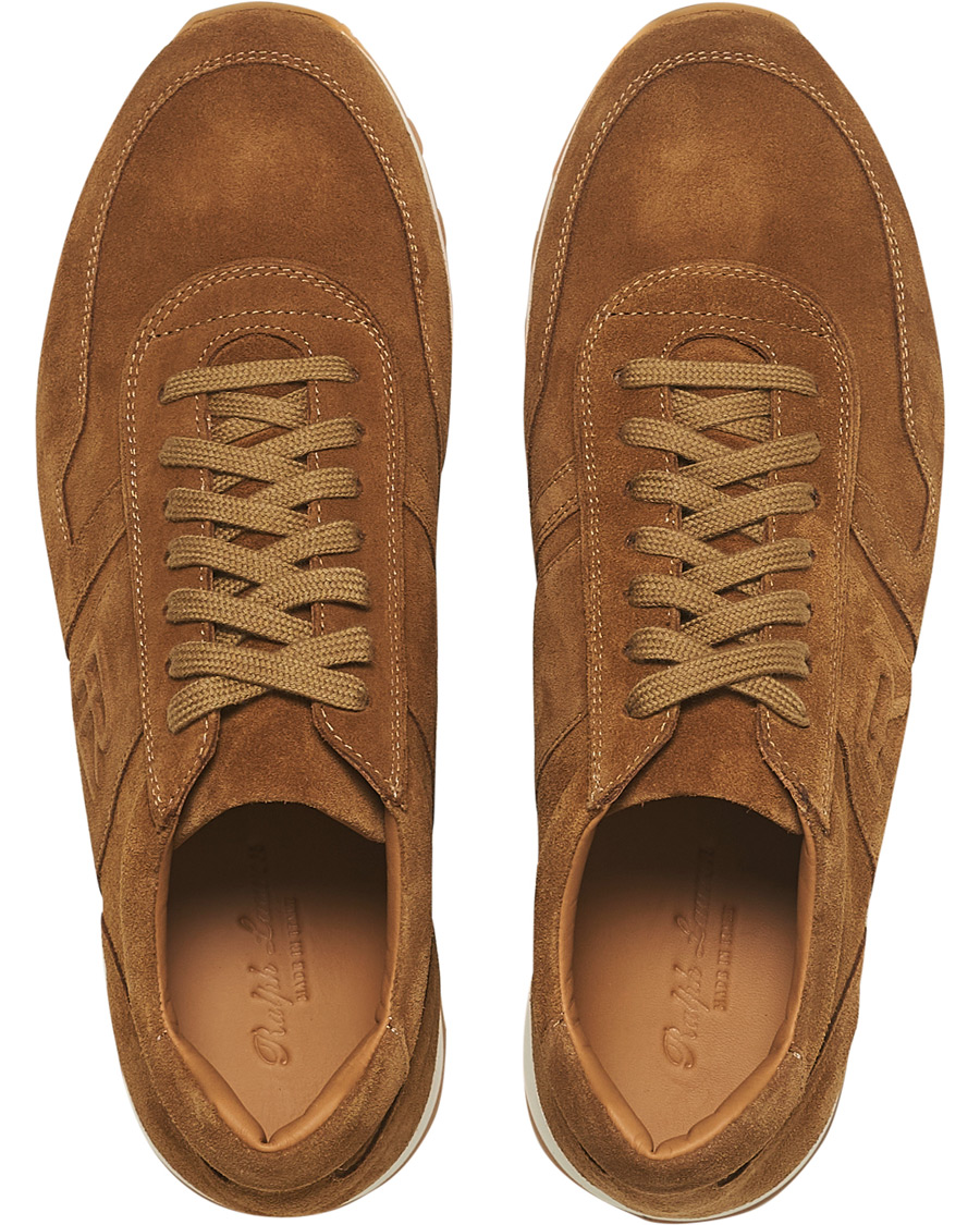 Mies | Ralph Lauren Purple Label Ethan Running Sneakers Brown Suede | Ralph Lauren Purple Label | Ethan Running Sneakers Brown Suede