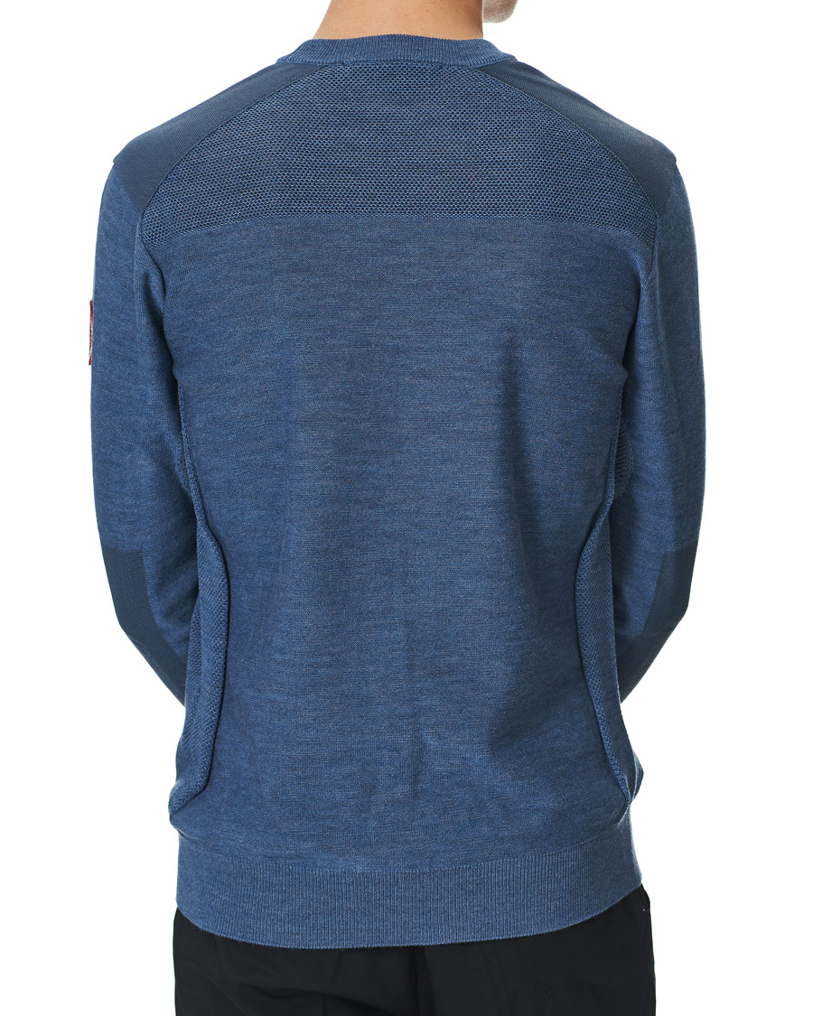 Mies | Puserot | Canada Goose | Dartmouth Crew Neck Sweater Ozone Blue Heather