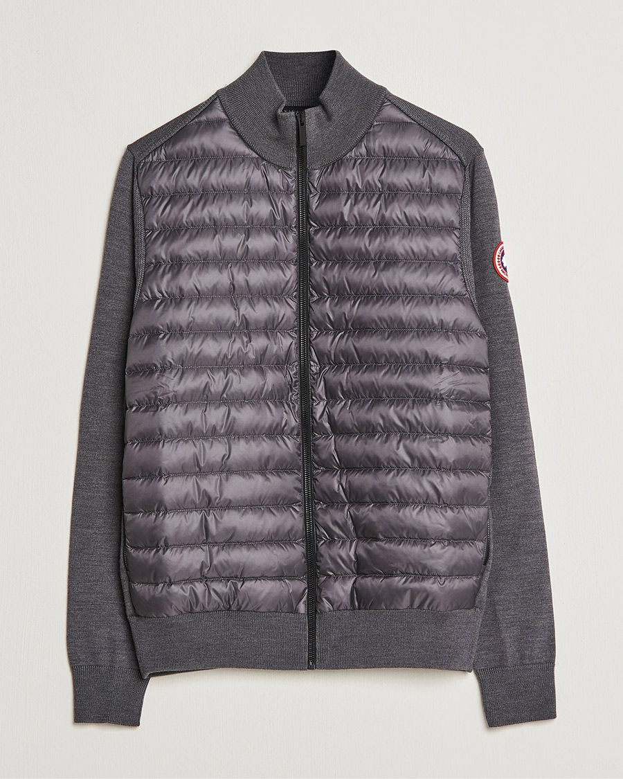 Mies | Puserot | Canada Goose | Hybridge Knit Packable Jacket Iron Grey