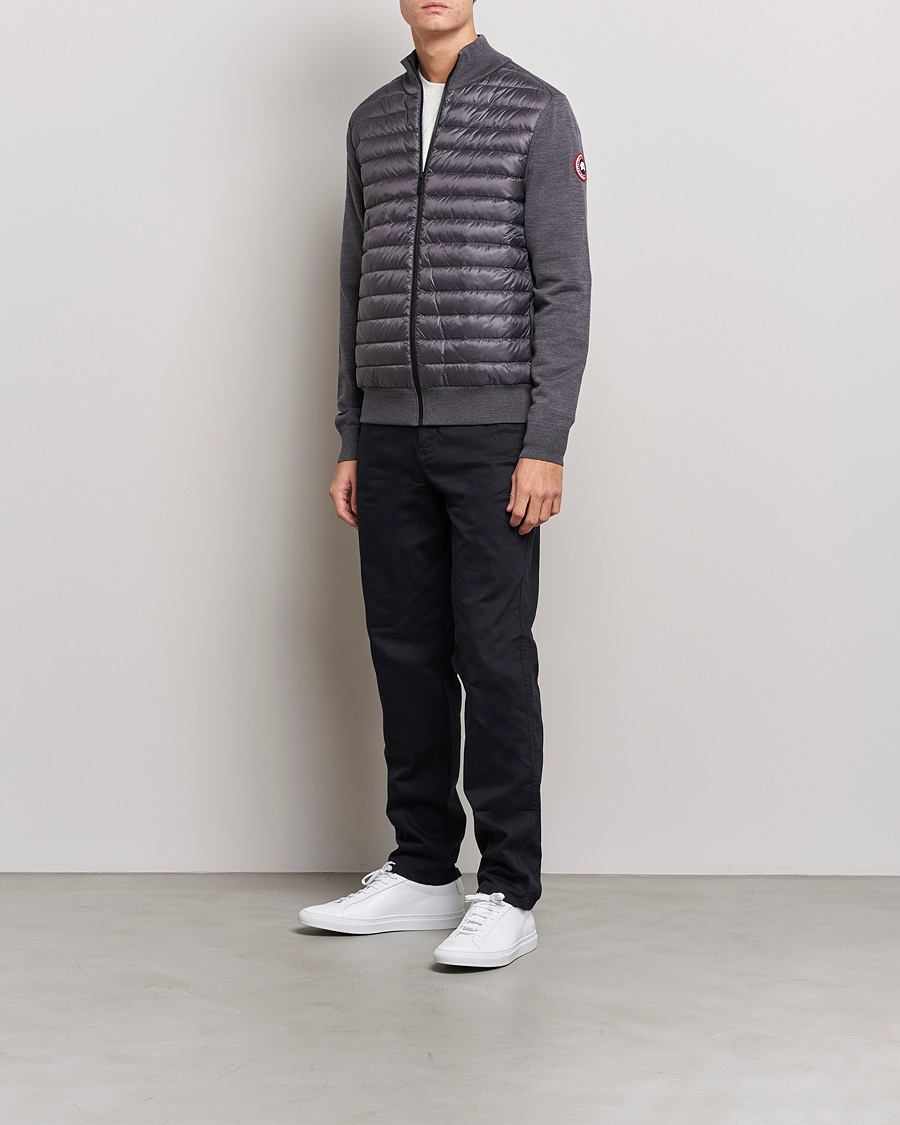 Mies | Puserot | Canada Goose | Hybridge Knit Packable Jacket Iron Grey