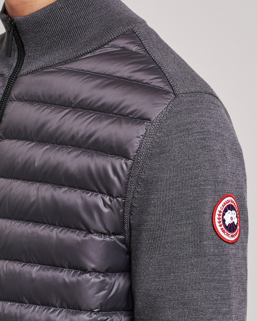 Mies | Puserot | Canada Goose | Hybridge Knit Packable Jacket Iron Grey