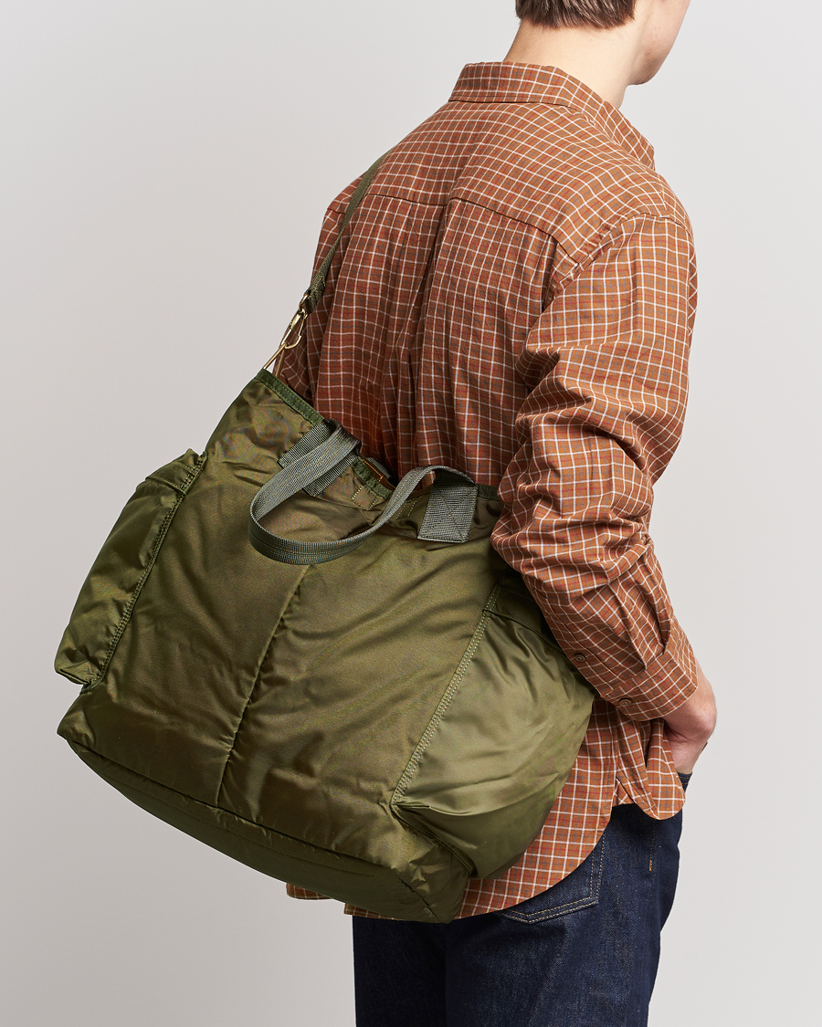 Mies | Tote-laukut | Porter-Yoshida & Co. | Force 2Way Tote Bag Olive Drab