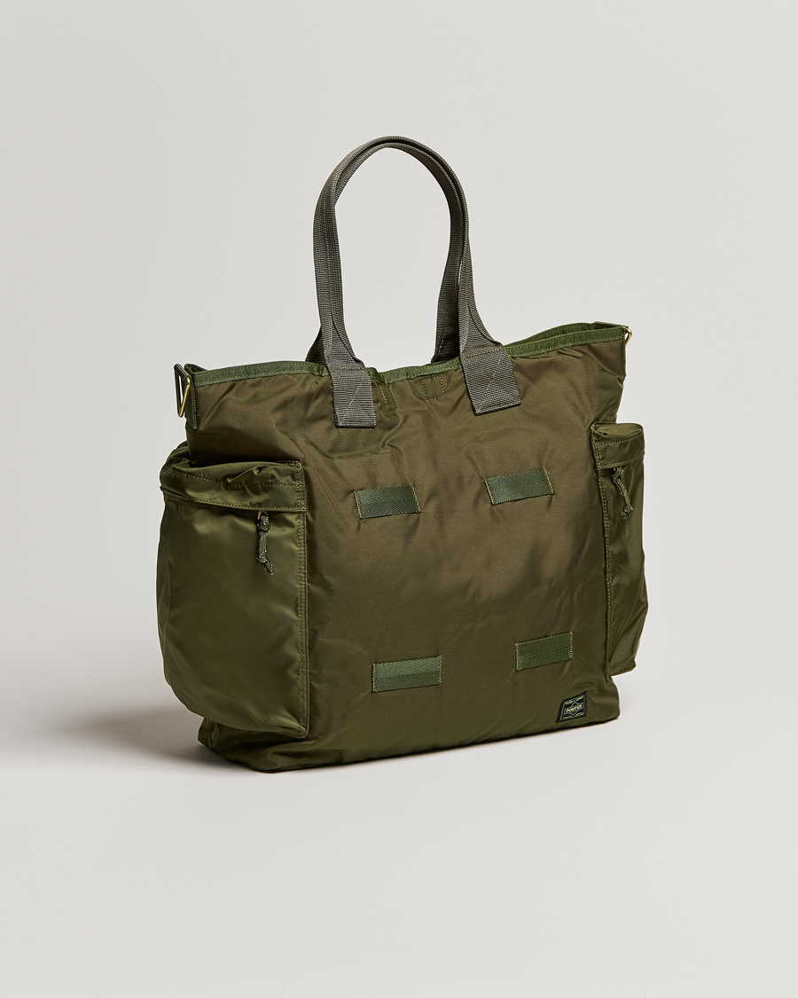 Mies | Laukut | Porter-Yoshida & Co. | Force 2Way Tote Bag Olive Drab