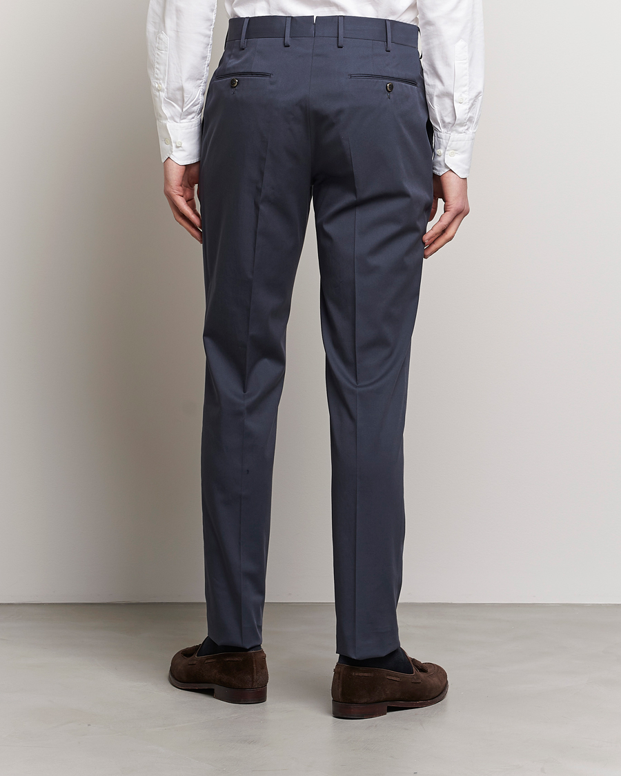 Mies | Housut | PT01 | Gentleman Fit Silkochino Trousers Navy
