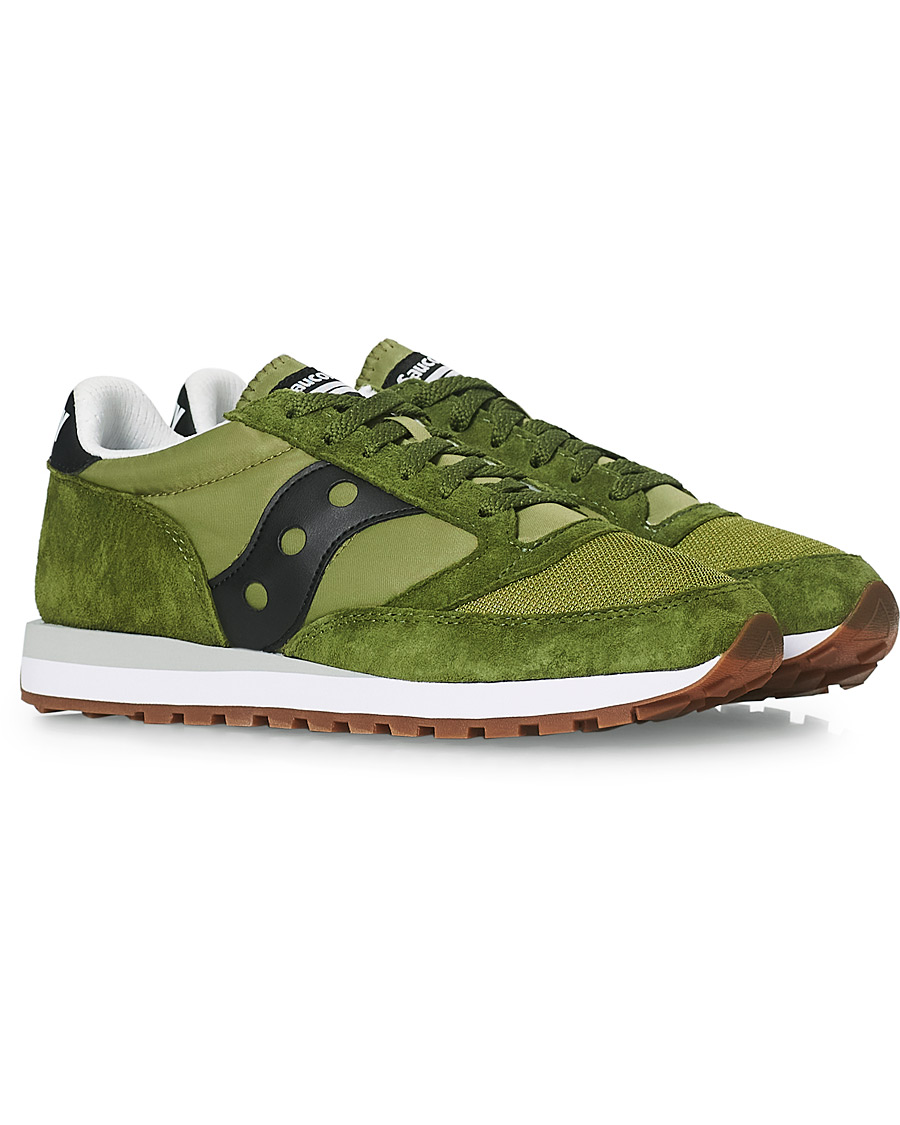 Mies | Saucony Jazz 81 Sneaker Green/Black | Saucony | Jazz 81 Sneaker Green/Black