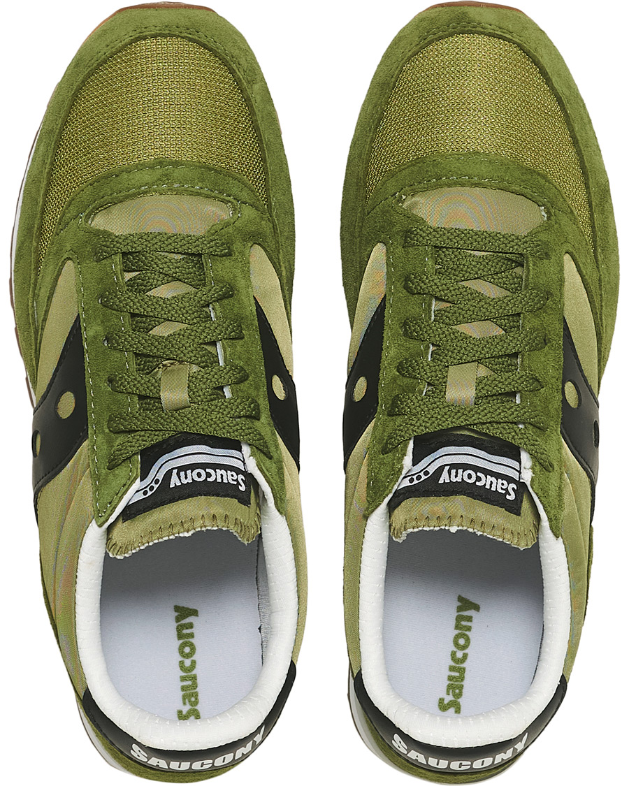 Mies | Saucony Jazz 81 Sneaker Green/Black | Saucony | Jazz 81 Sneaker Green/Black