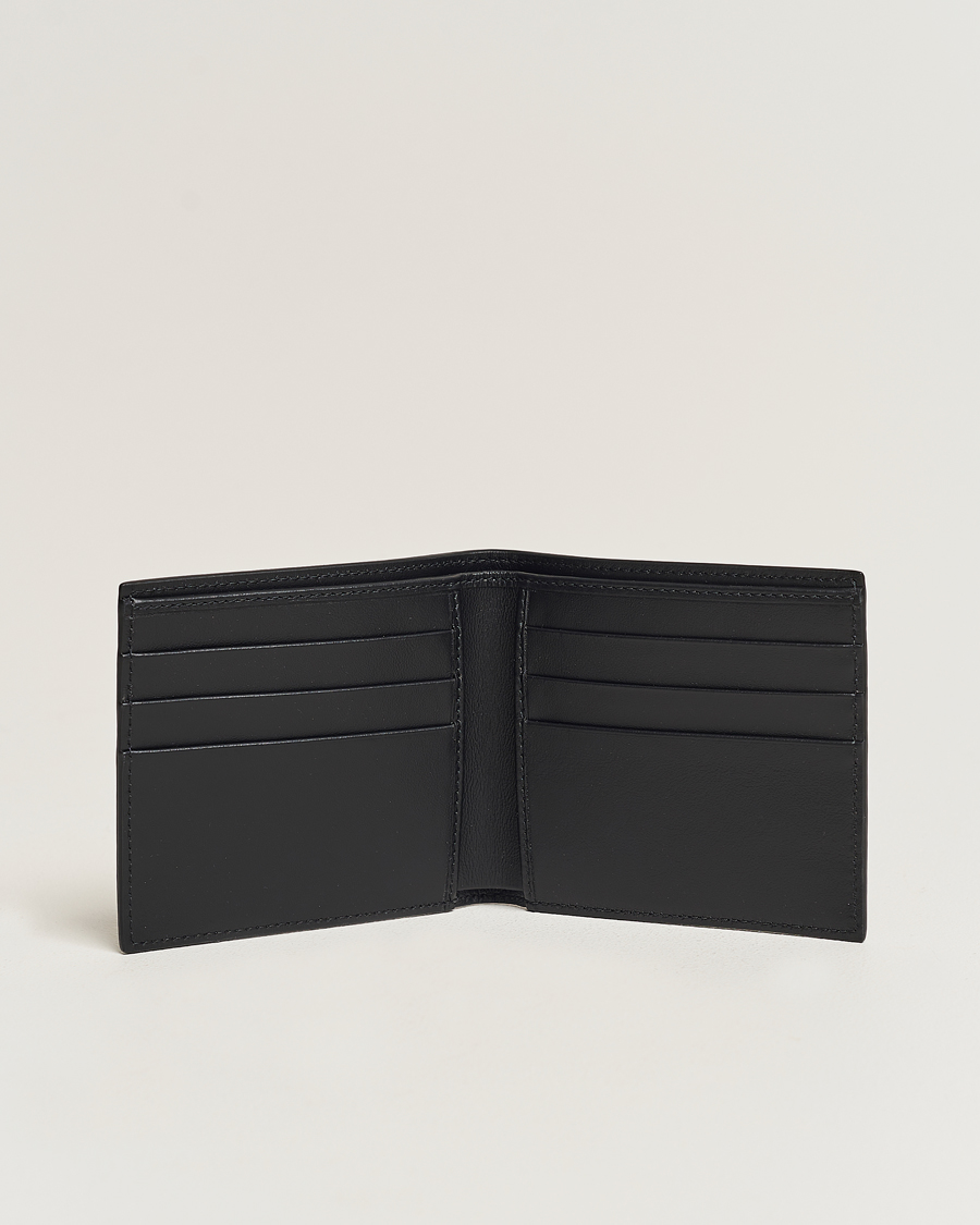 Mies | Best of British | Smythson | Panama 6 Card Wallet Black Leather