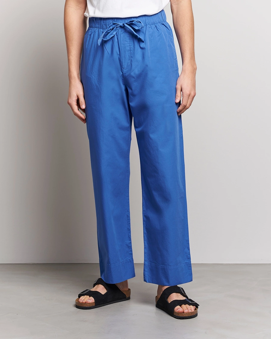 Mies | Tekla | Tekla | Poplin Pyjama Pants Royal Blue