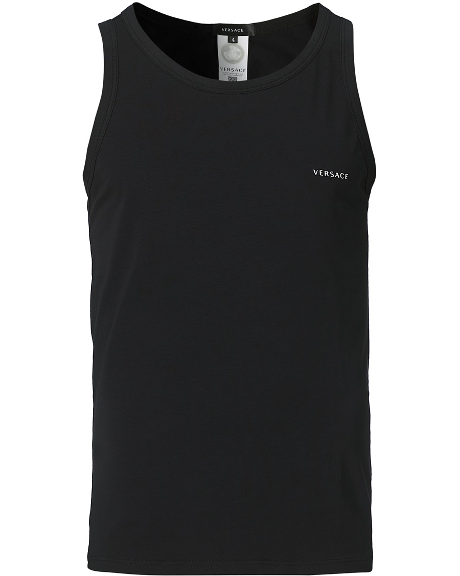 Mies | T-paidat | Versace | Logo Tank Top Black