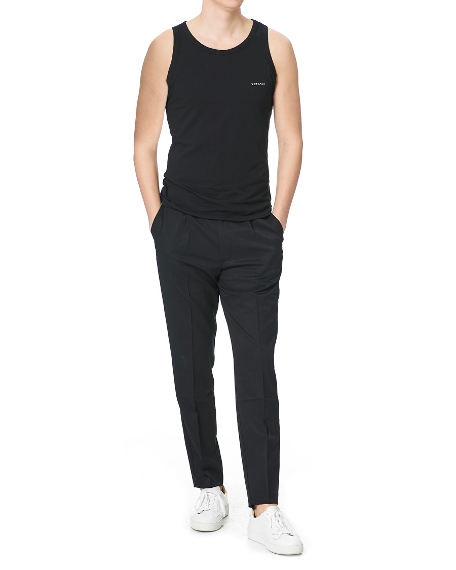 Mies | T-paidat | Versace | Logo Tank Top Black