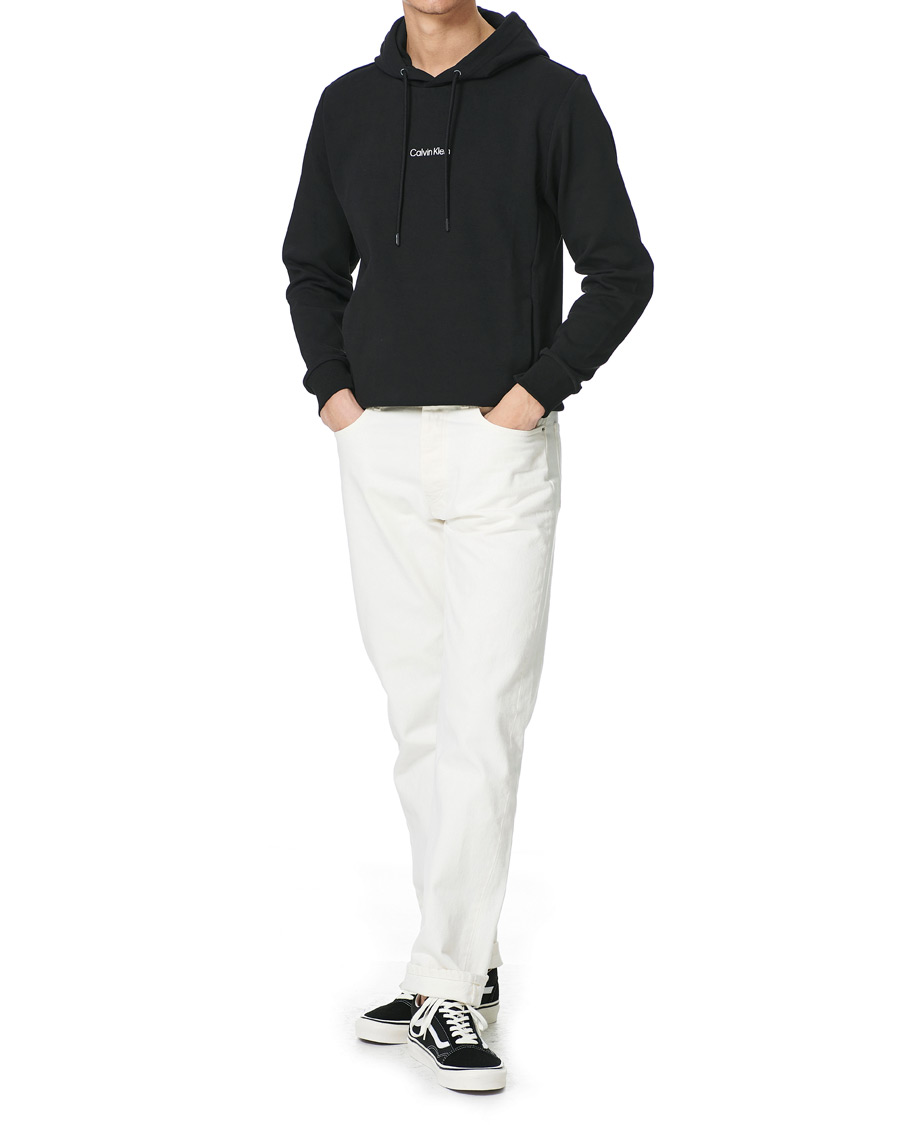 Mies | Puserot | Calvin Klein | Small Chest Logo Hoodie Black