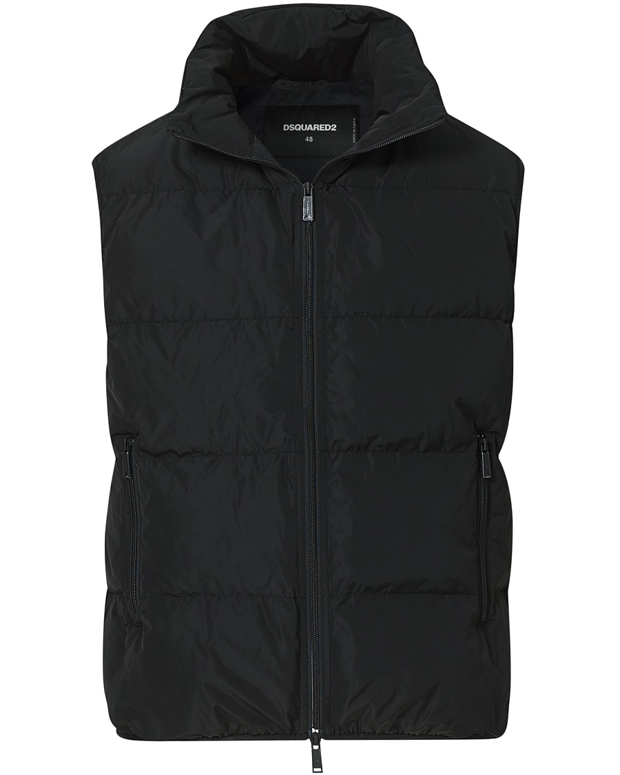 Mies | Takit | Dsquared2 | Padded Down Gilet Black