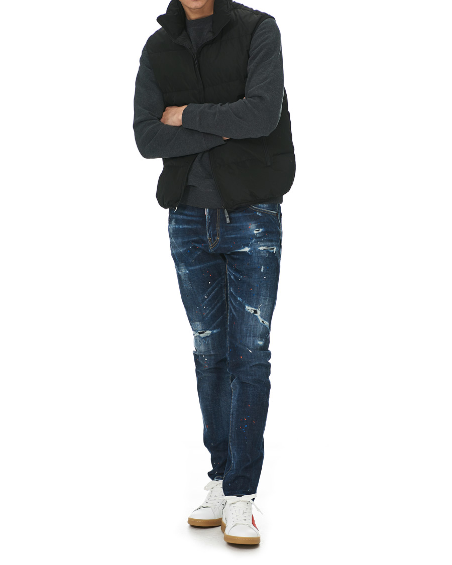 Mies | Takit | Dsquared2 | Padded Down Gilet Black