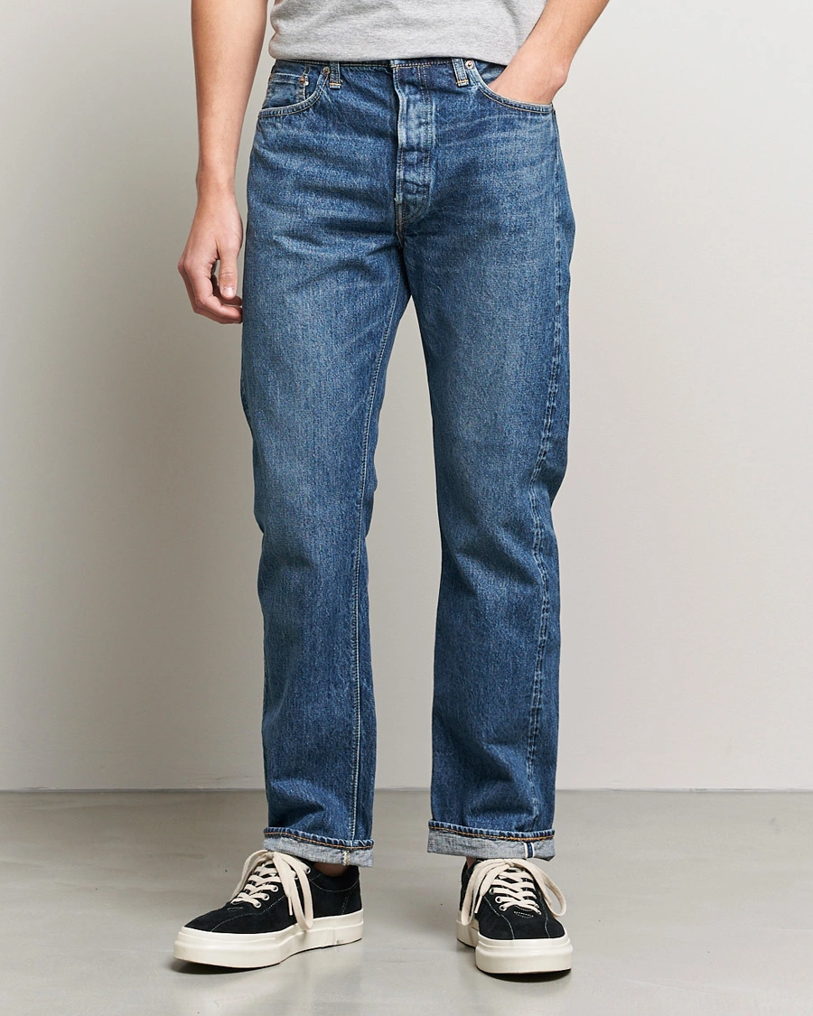 Mies |  | orSlow | Straight Fit 105 Selvedge Jeans 2 Year Wash
