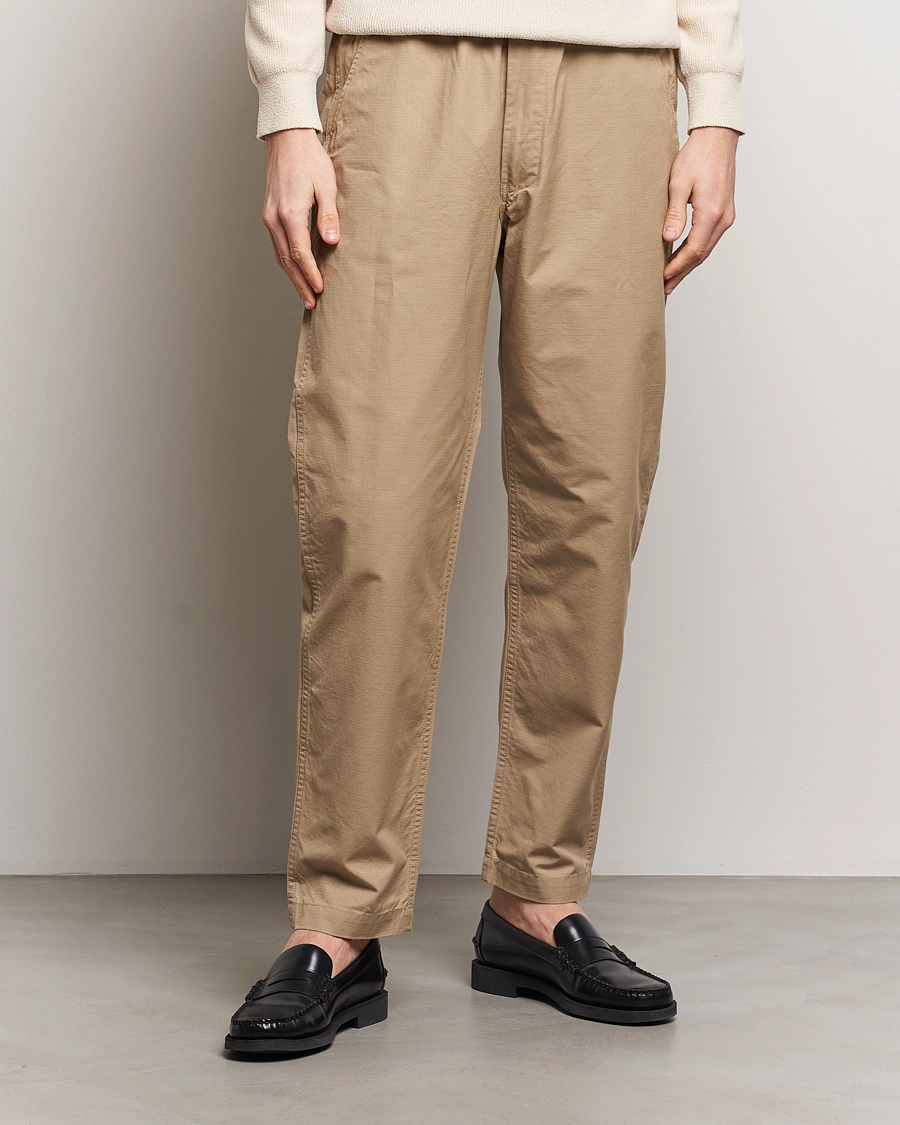 Mies | Japanese Department | orSlow | New Yorker Pants Beige