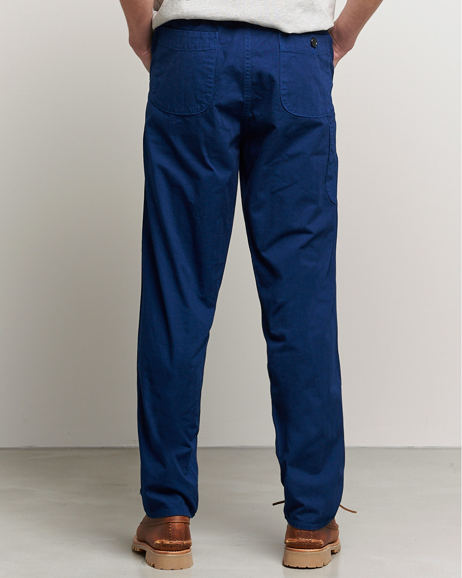 Mies | Housut | orSlow | French Work Pants Dark Blue