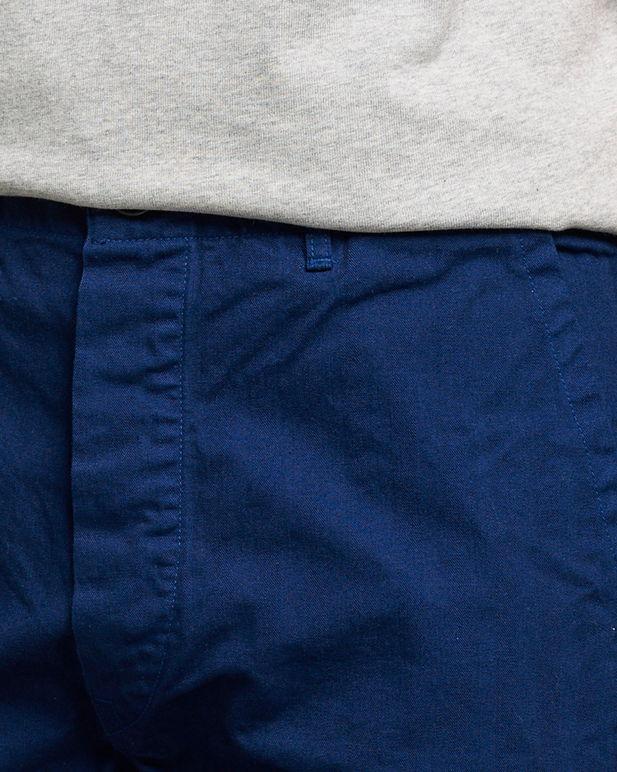 Mies | Housut | orSlow | French Work Pants Dark Blue