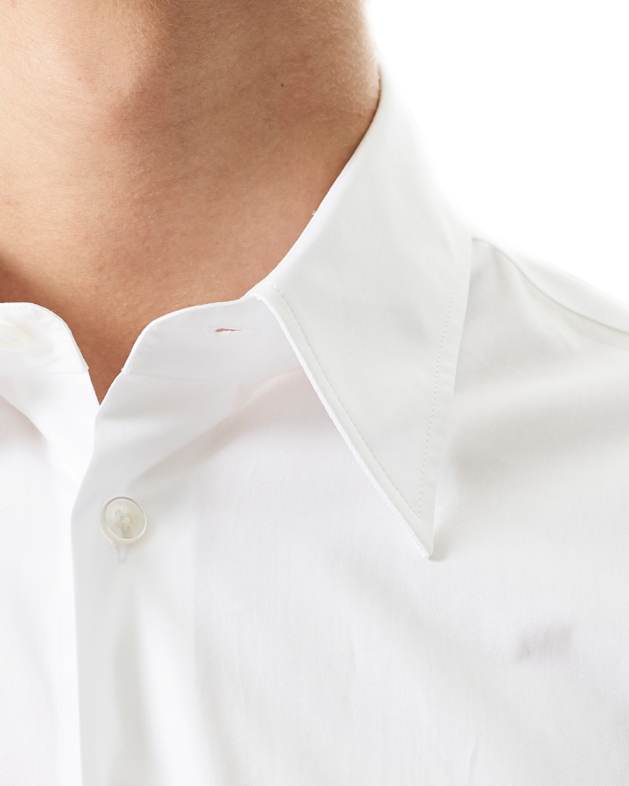 Mies | Kauluspaidat | Giorgio Armani | Classic Slim Fit Dress Shirt White