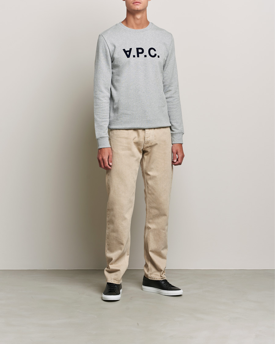 Mies | Puserot | A.P.C. | VPC Sweatshirt Heather Grey