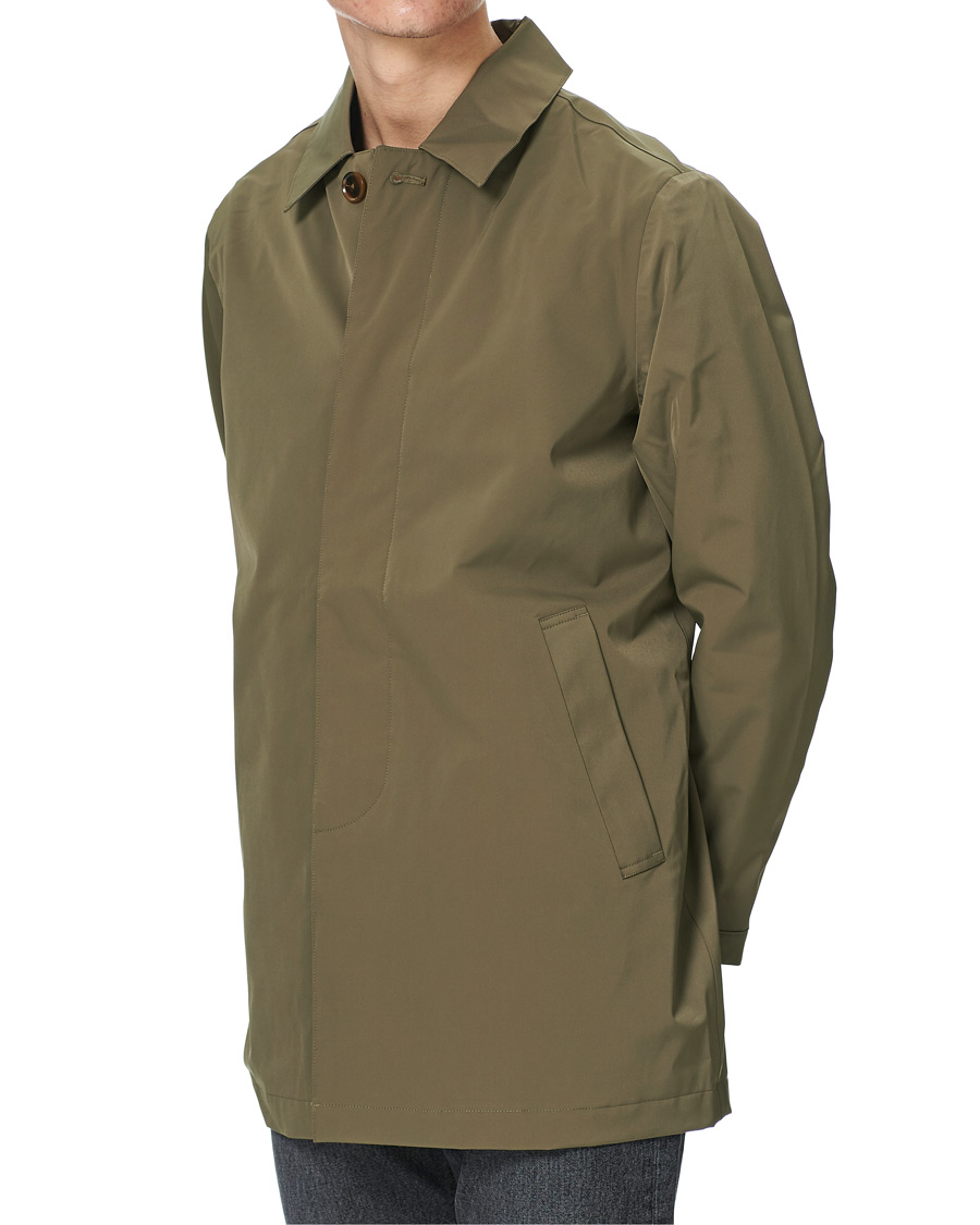 Mies | Takit | NN07 | Kim Waterproof Car Coat Khaki Grey