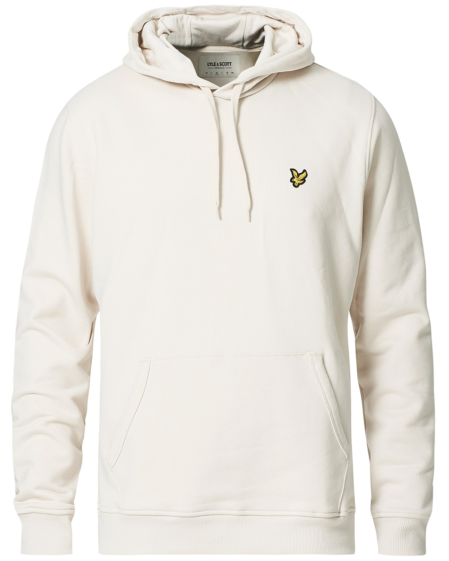 Mies | Puserot | Lyle & Scott | Pullover Organic Cotton Hoodie Mist